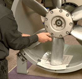 How to Adjust Air Performance in the Field without Sheave Changes or VFDs on Adjustable Blade Fans