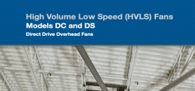 DC, DS Overhead HVLS Fans