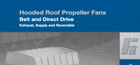 RE2, RS2, RCE3, RCS3, RBE, RBS, RBF, RBCE, RBCS, RBCF, RPDR, RPBR, RPDRF, RPBRF Hooded Roof Propeller Fans