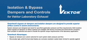 Vektor® - Bypass Dampers and Controls