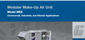 MSX Modular Make-Up Air Unit (MUA)
