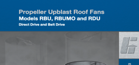 RBU, RBUMO, RDU Propeller Upblast Roof Fans