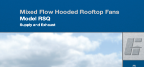 RSQ Mixed Flow Hooded Roof Fans