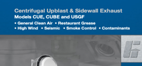 CUE, CUBE, USGF Centrifugal Upblast and Sidewall Exhaust Fans