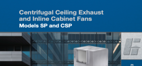 SP, CSP Centrifugal Ceiling Exhaust and Inline Cabinet Fans