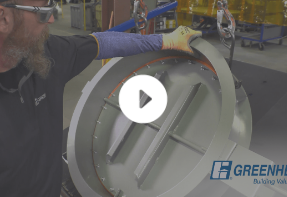 Industrial Dampers Bubble-Tight Test