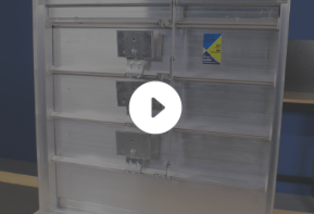 EM-30 Series Backdraft Damper Counterbalance Weight Adjustment