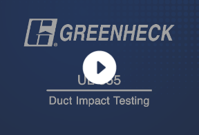 UL 555 Duct Impact Test