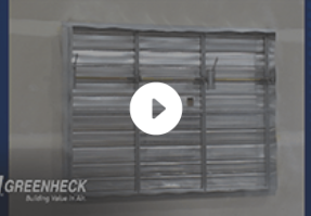 UL 555 Damper Fire Test
