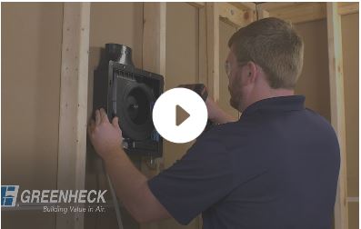 MultiSPEC™ SP-LP Low-Profile Exhaust Fans - Wall Mount Installation Guide