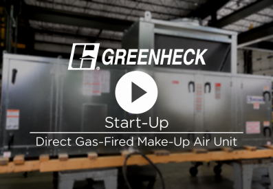 DGX Direct Gas-Fired Make-Up Air Unit (MUA) Startup