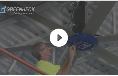Overhead (HVLS) Fan Installation - Model DS
