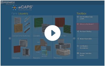 eCAPS - How to Make a Louver Selection