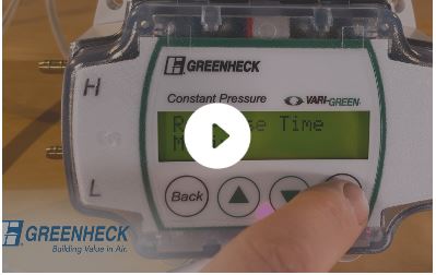 Vari-Green® - Quick Start Guide - Constant Pressure Controller
